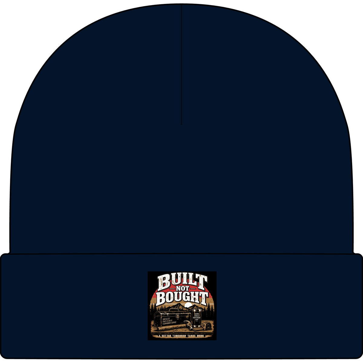 Built Not Bought - AS Colour 1107 Cuff Beanie