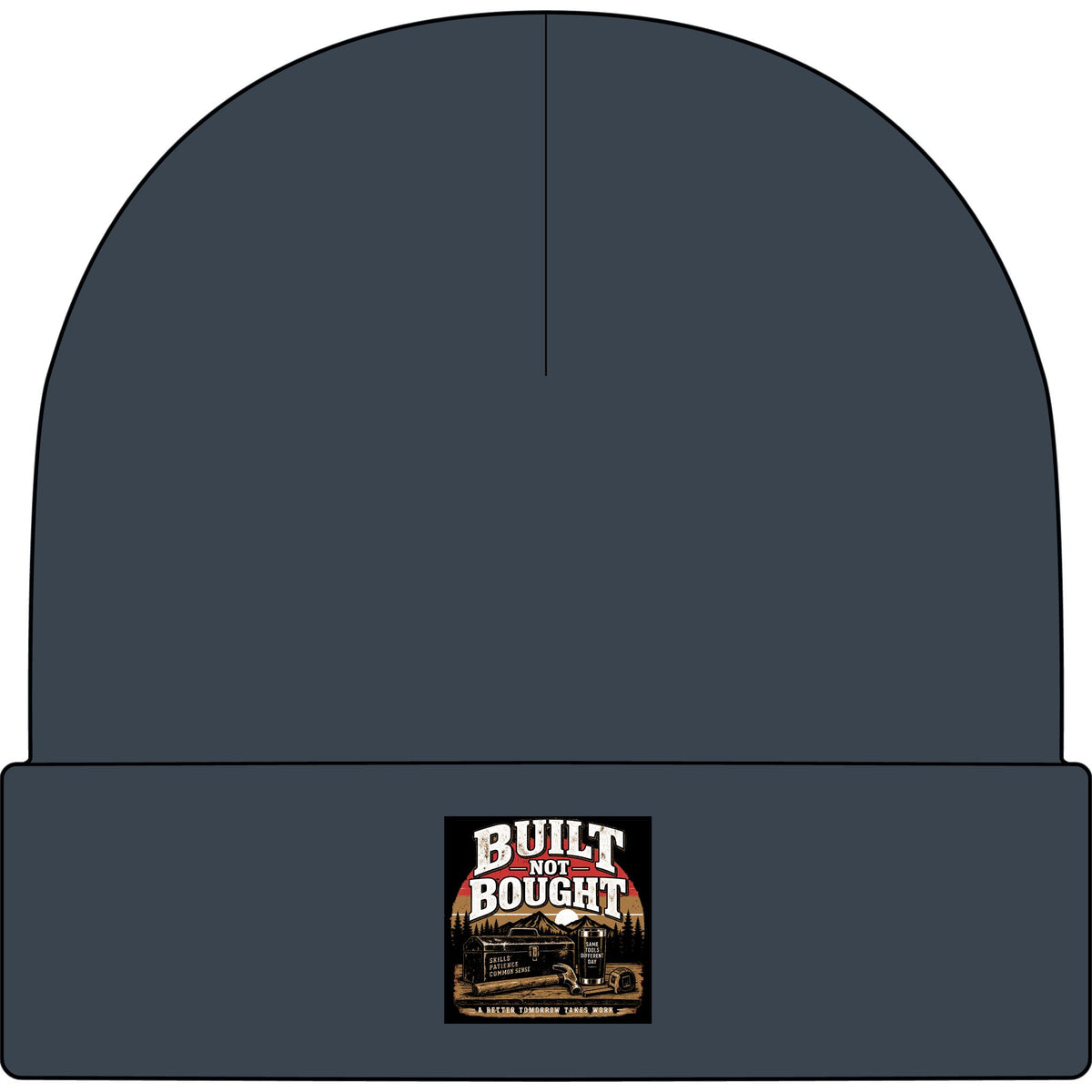 Built Not Bought - AS Colour 1107 Cuff Beanie