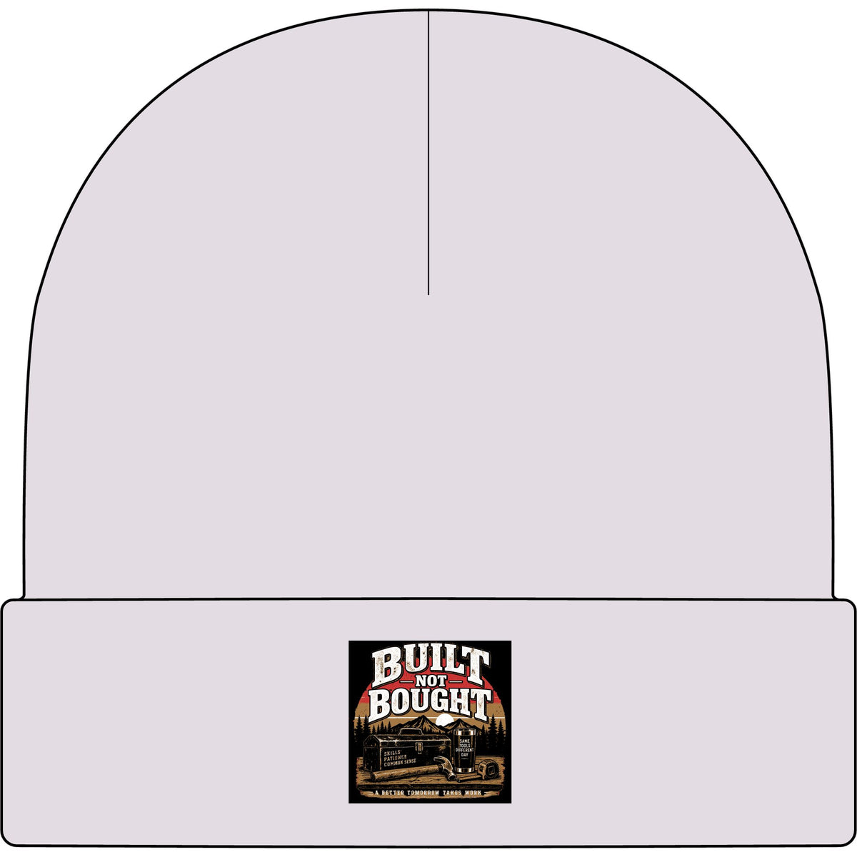 Built Not Bought - AS Colour 1107 Cuff Beanie