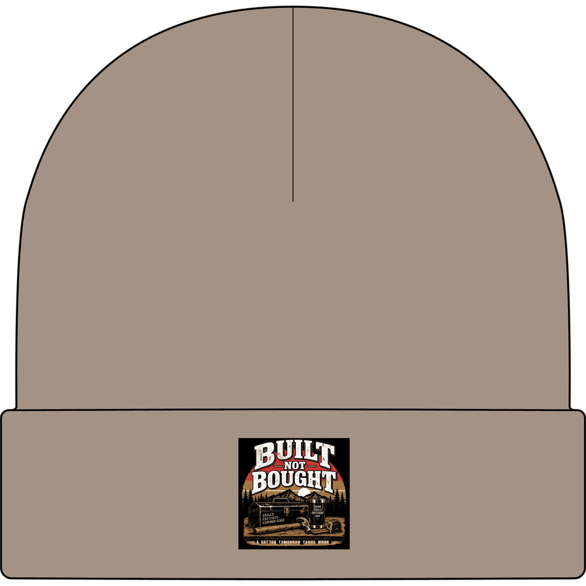 Built Not Bought - AS Colour 1107 Cuff Beanie