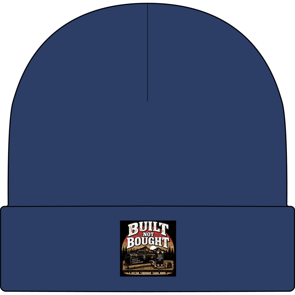 Built Not Bought - AS Colour 1107 Cuff Beanie