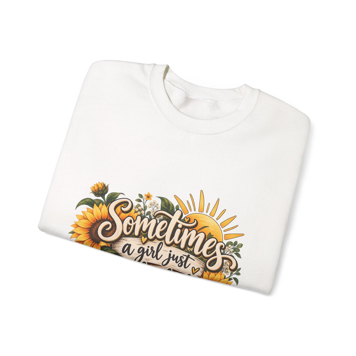Sunshine Motivation Tee - Crewneck Sweatshirt