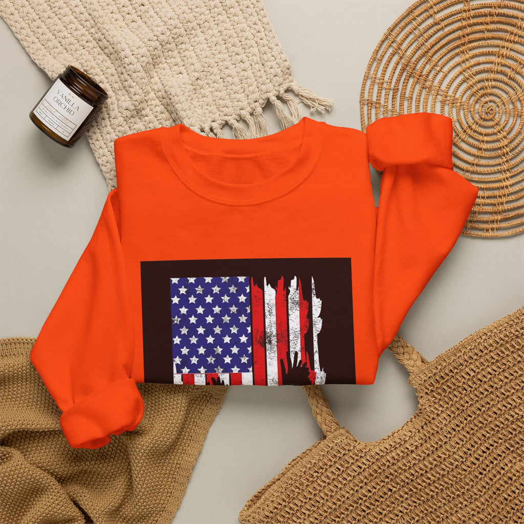Old Glory Eagle - Crewneck Sweatshirt