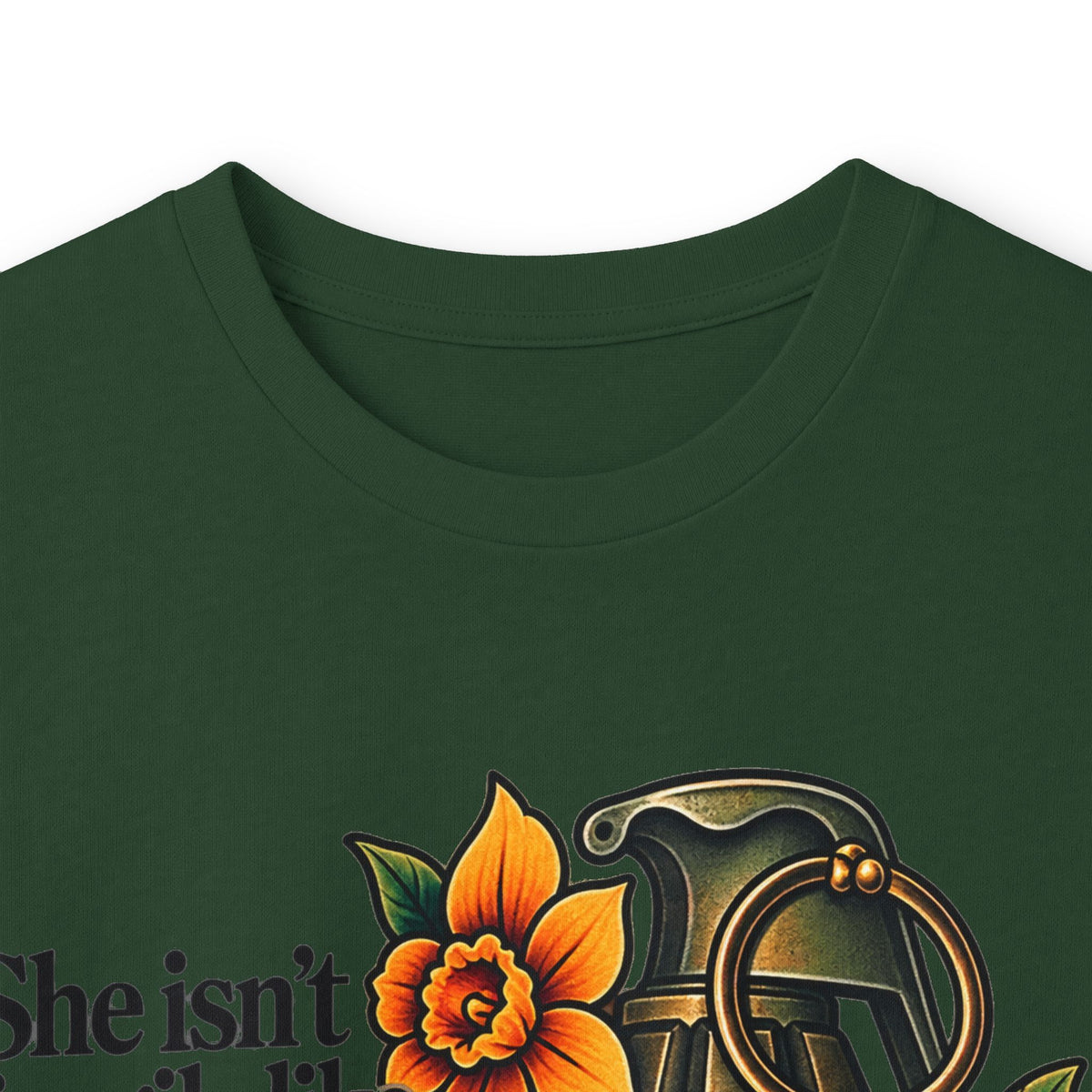 Fragile Like a Bomb - Floral Grenade - Unisex Ultra Cotton Long Sleeve Tee