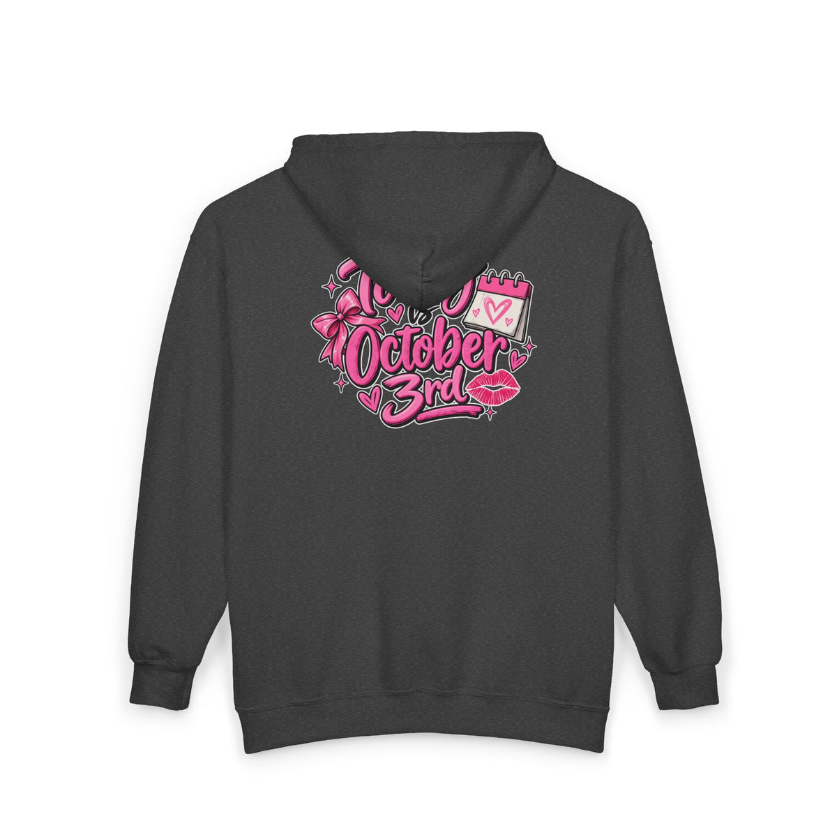 Today Is October 3rd - Full-Zip Hooded Sweatshirt