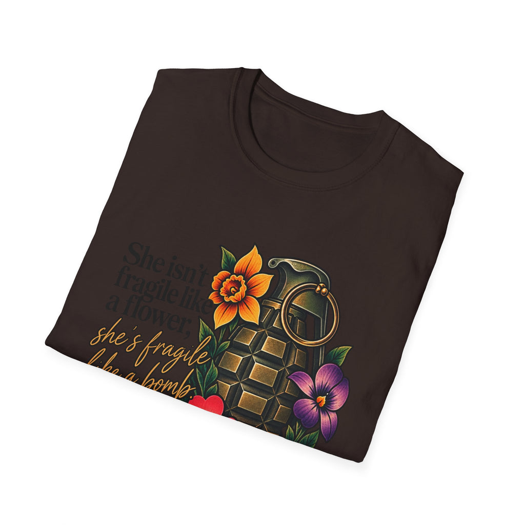 Fragile Like a Bomb - Floral Grenade - Classic Tee