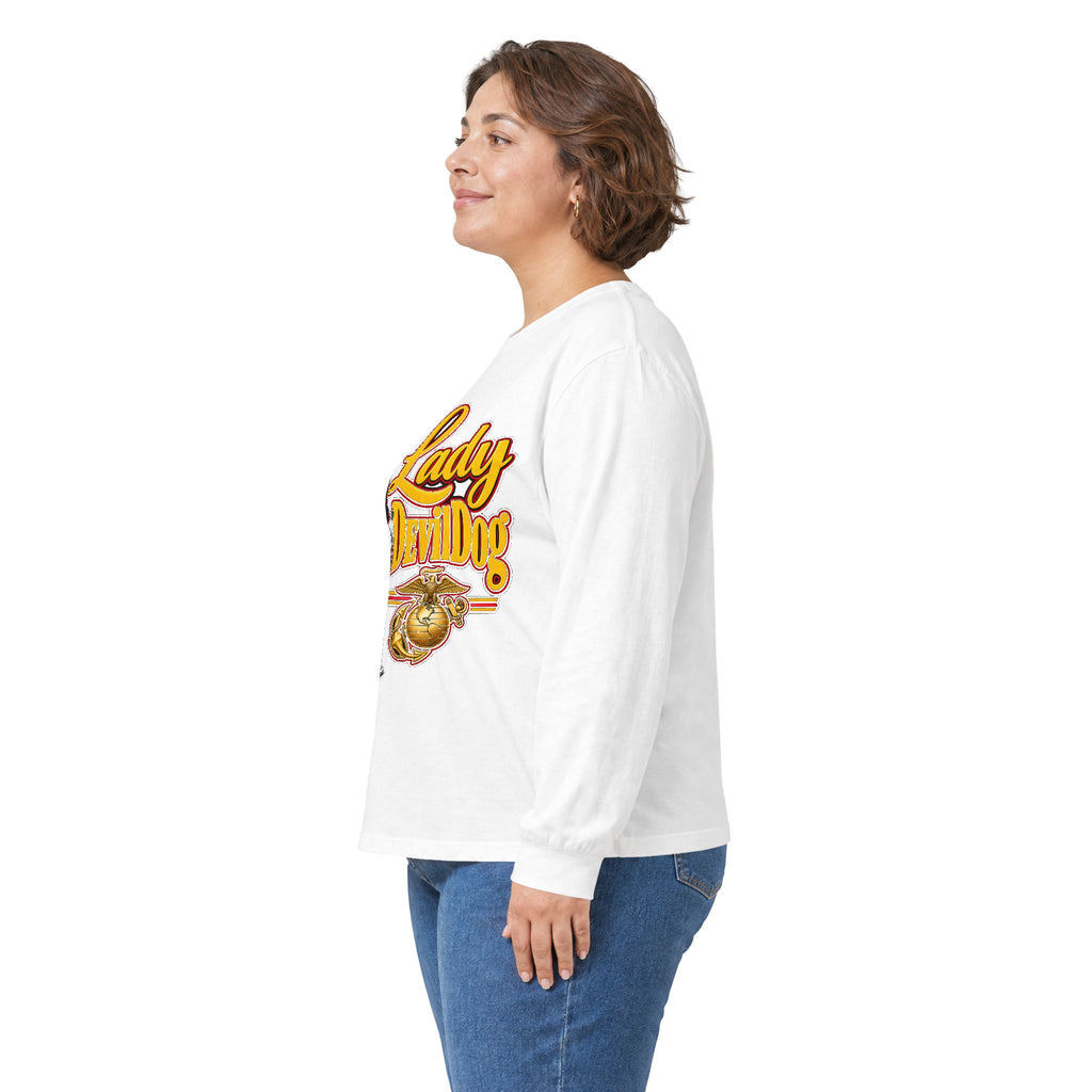 Lady Devil Dog - Unisex Ultra Cotton Long Sleeve Tee