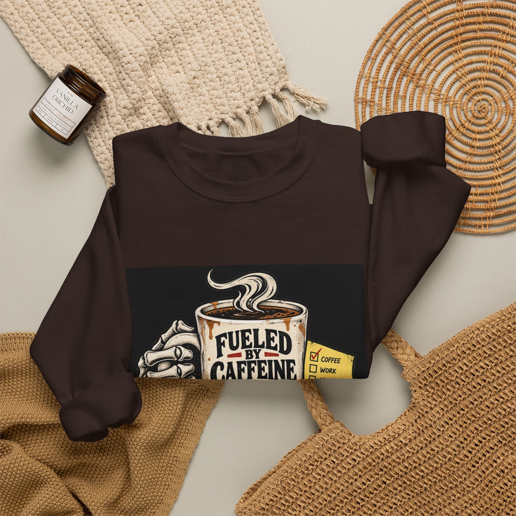 Fueled by Caffeine - Crewneck Sweatshirt