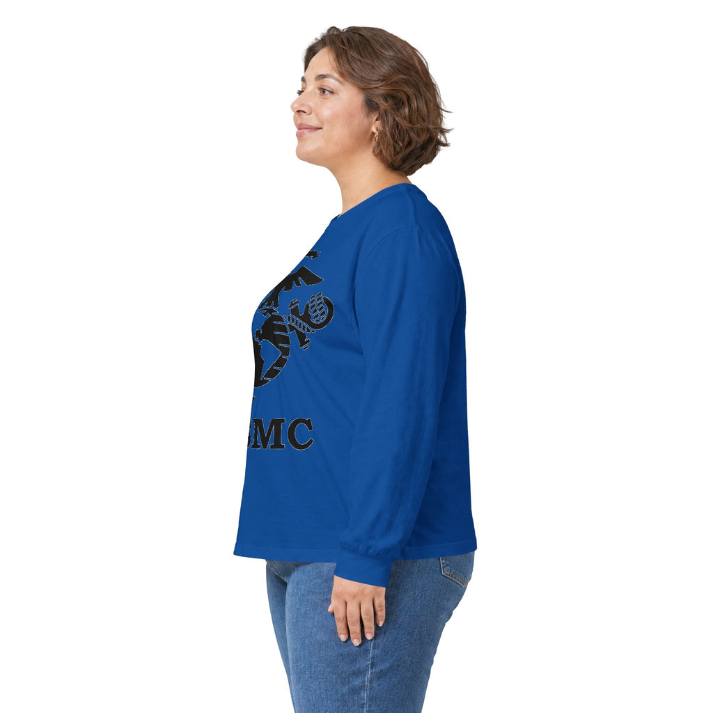 Semper Fi Emblem - Unisex Ultra Cotton Long Sleeve Tee