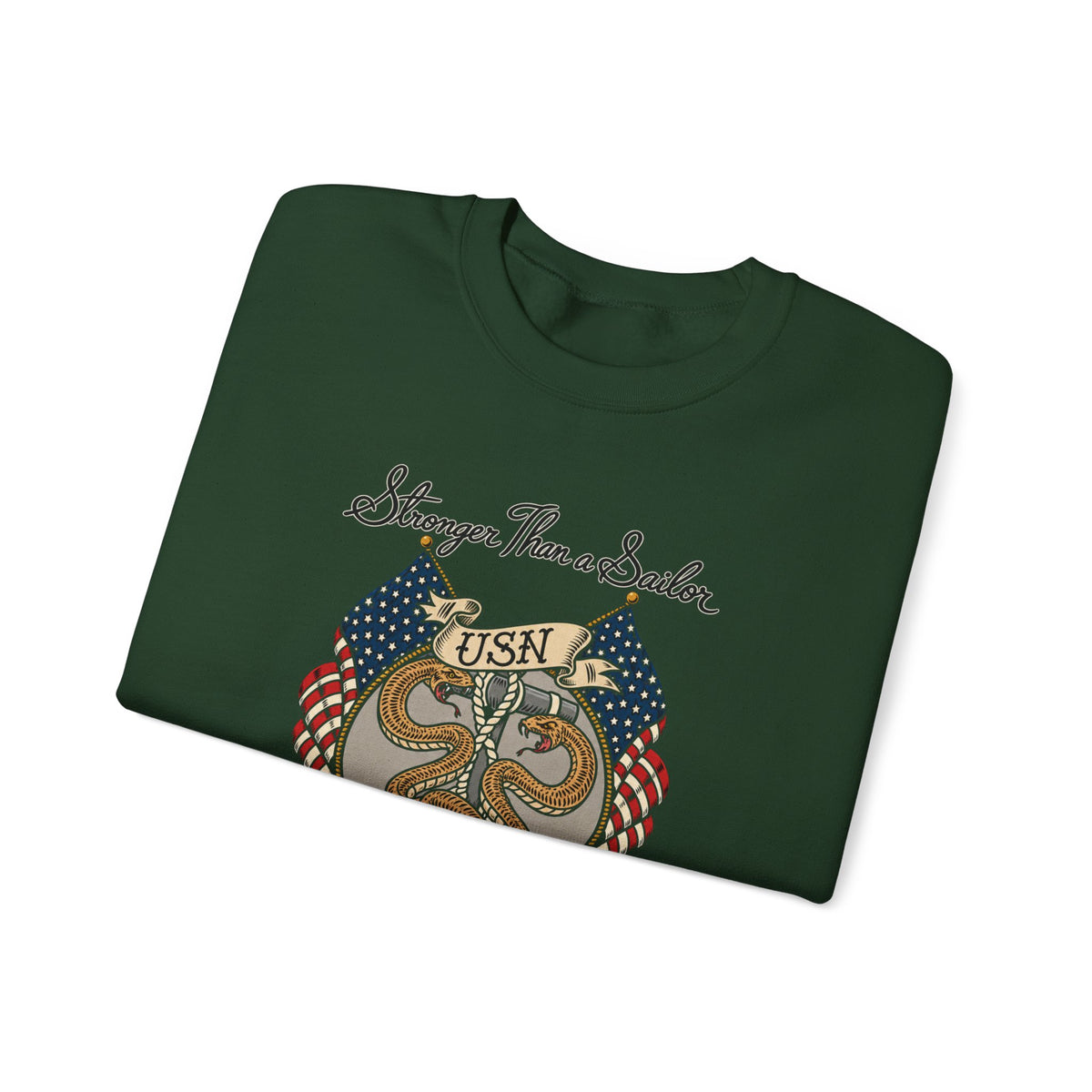 Corpsman Pride Crest - Crewneck Sweatshirt