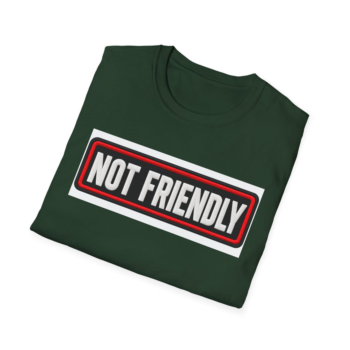 Not Friendly - Service Dog Patch - Classic Tee
