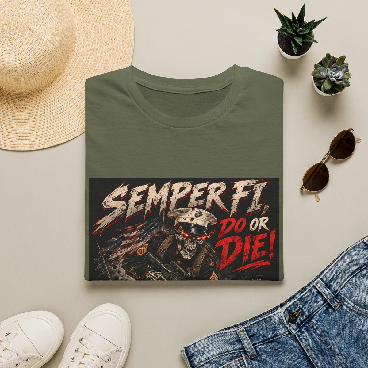 Semper Fi Do or Die - Classic Tee