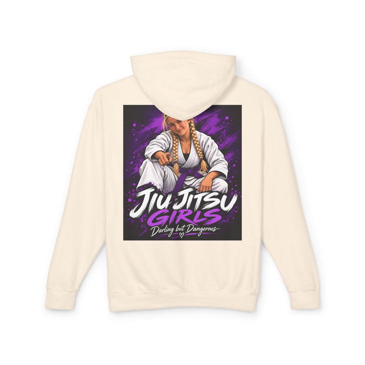 Jiu Jitsu Girls Hoodie — Women’s BJJ Martial Arts Sweatshirt
