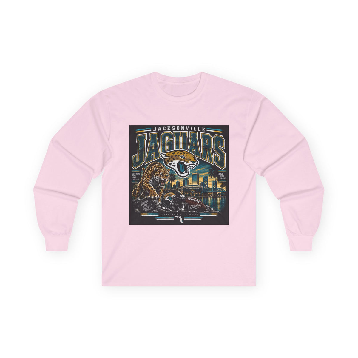 Jacksonville Jaguars Pride - Unisex Ultra Cotton Long Sleeve Tee