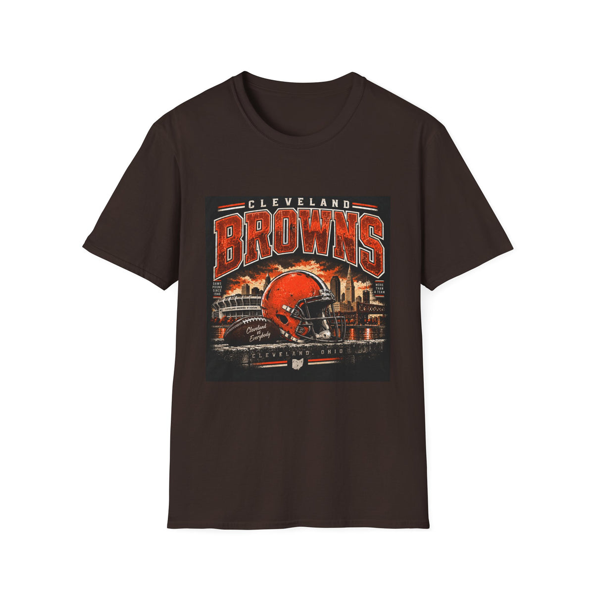 Cleveland Browns Skyline - Classic Tee