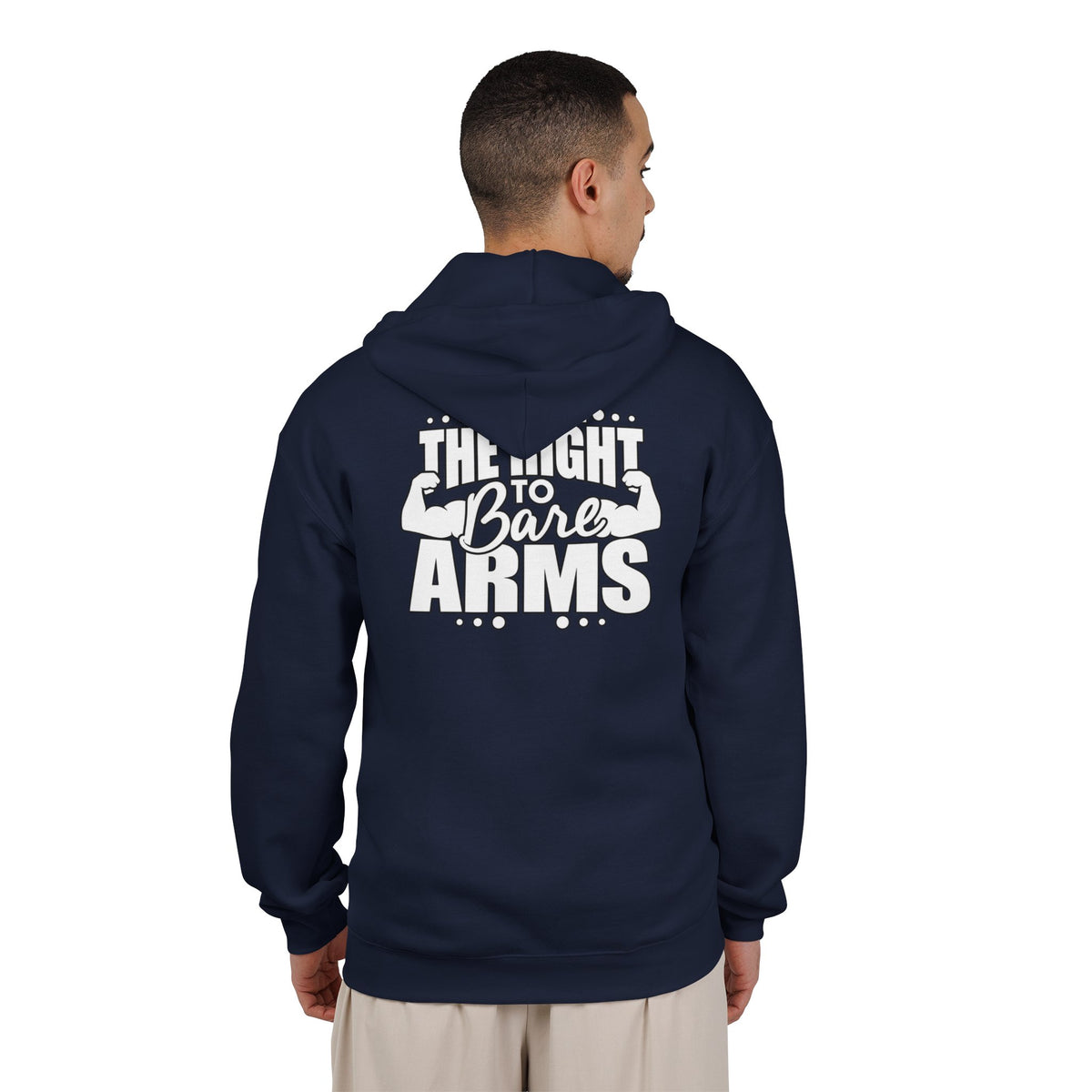 I Support the Right to Bare Arms - Full-Zip Hooded Sweatshirt