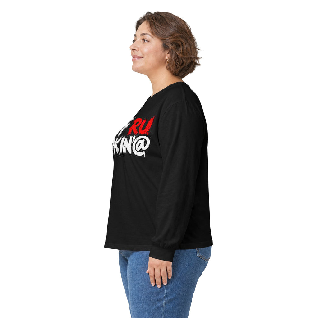 WTF RU LOOKIN AT - Unisex Ultra Cotton Long Sleeve Tee