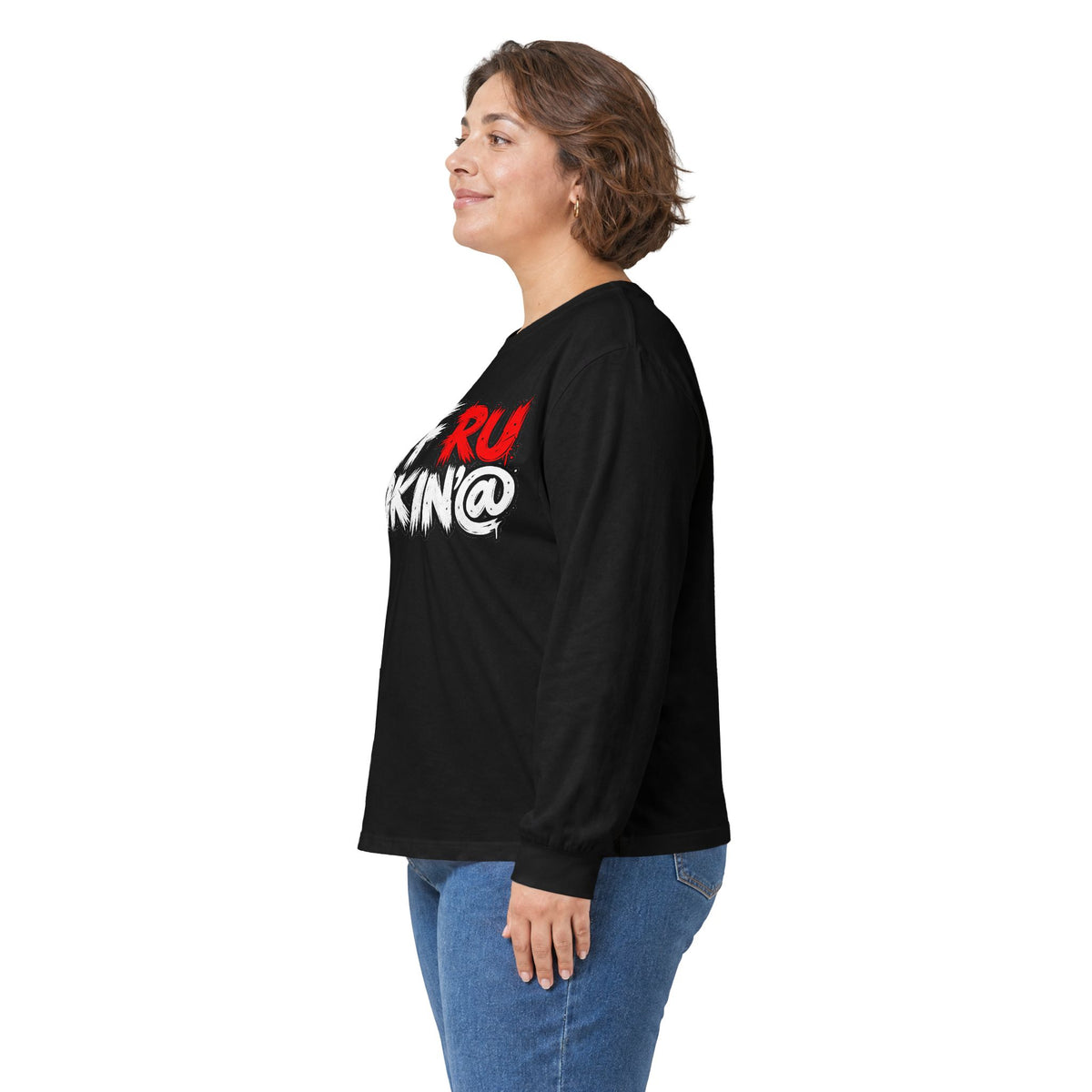 WTF RU LOOKIN AT - Unisex Ultra Cotton Long Sleeve Tee