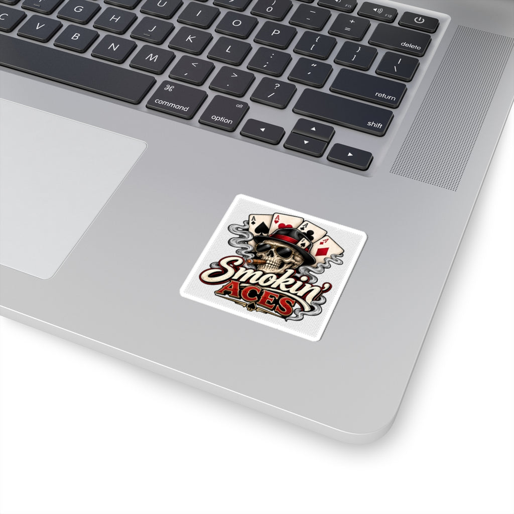 Smokin' Aces - Kiss-Cut Sticker