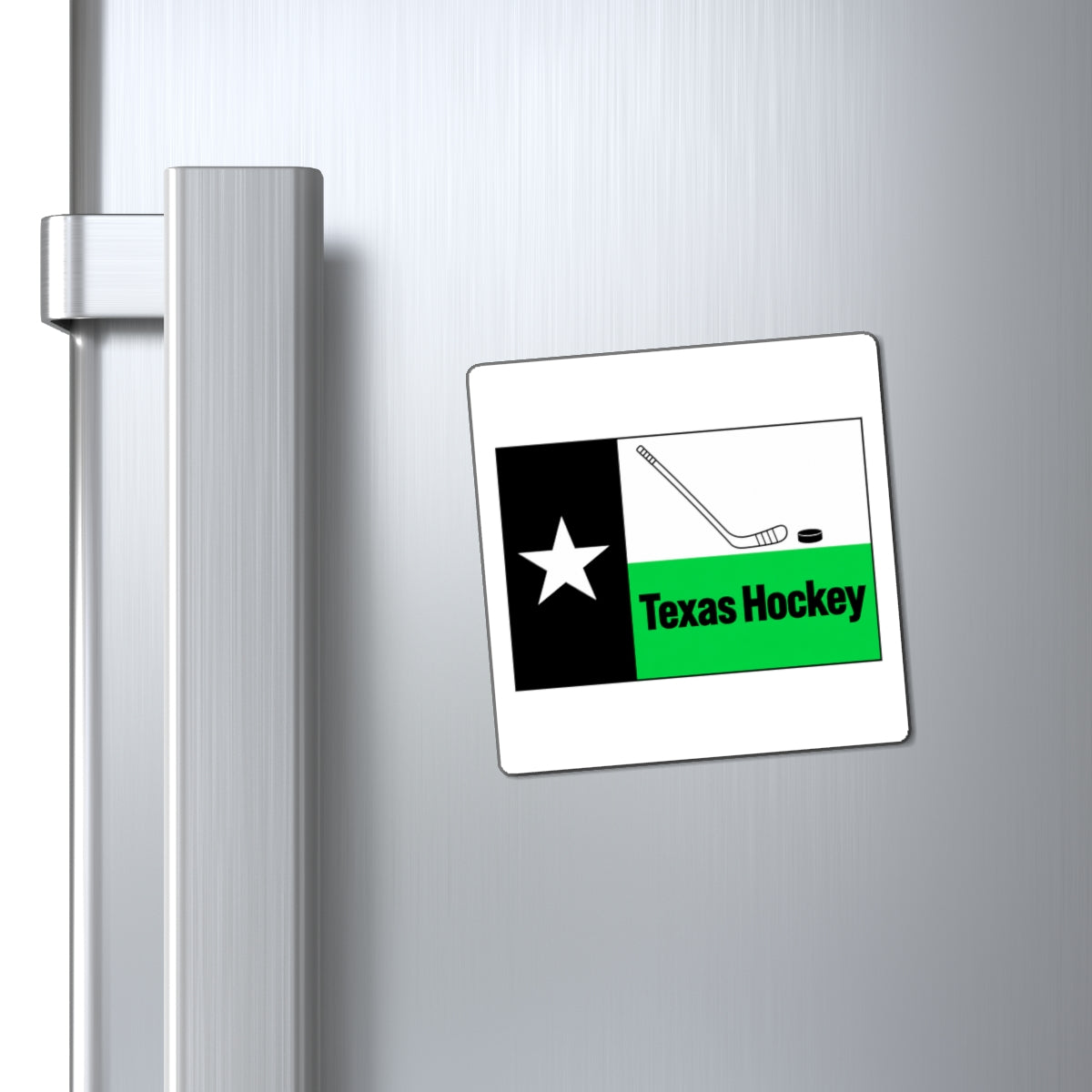 Texas Hockey Flag - Magnet
