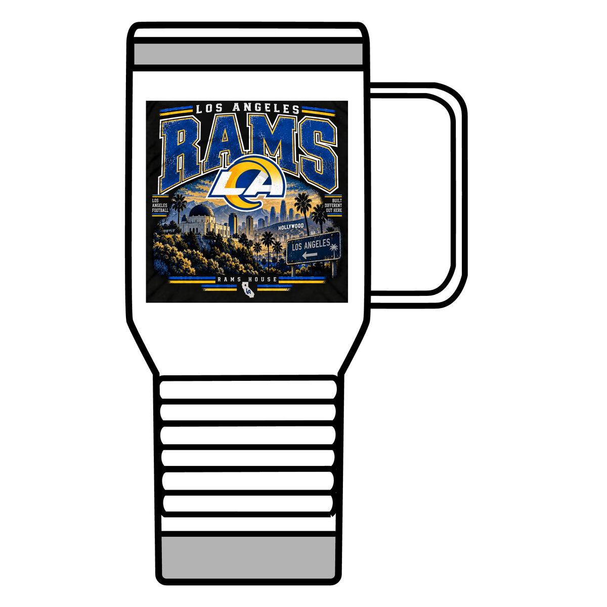 LA Rams House Pride - 20oz Insulated Mug