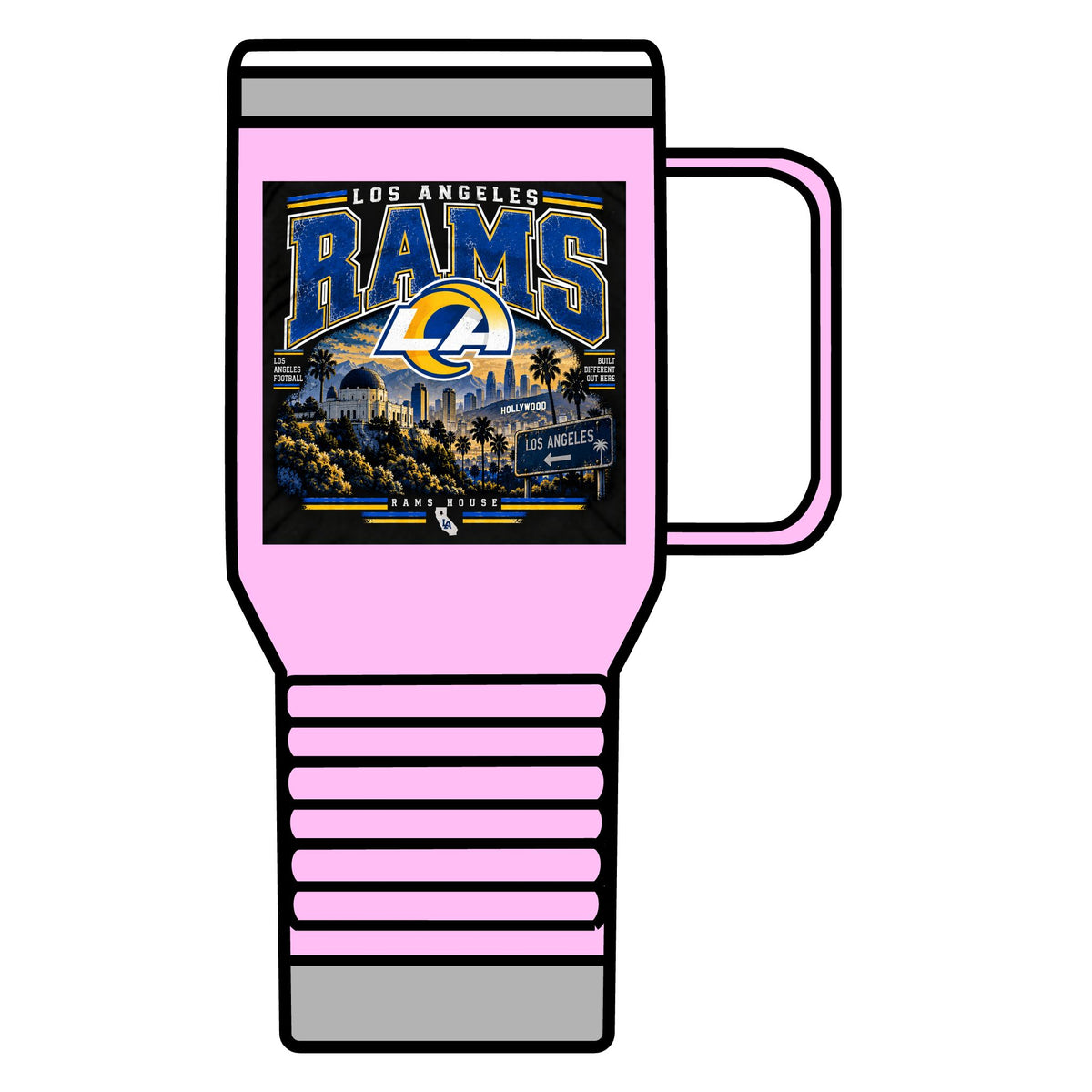 LA Rams House Pride - 20oz Insulated Mug