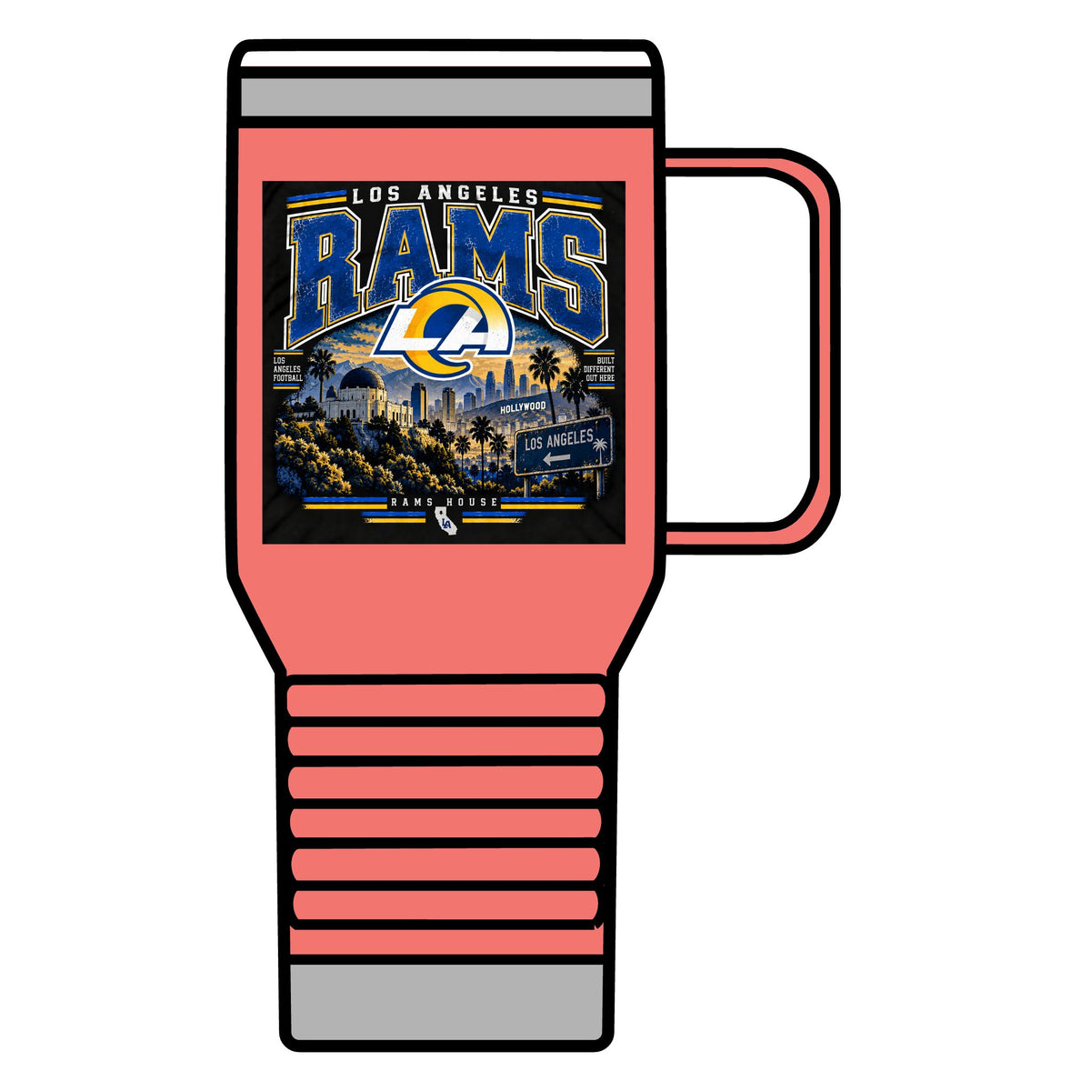 LA Rams House Pride - 20oz Insulated Mug