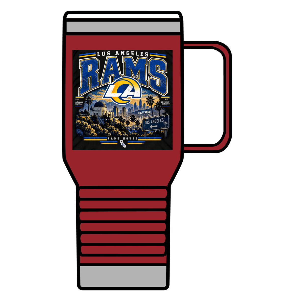 LA Rams House Pride - 20oz Insulated Mug