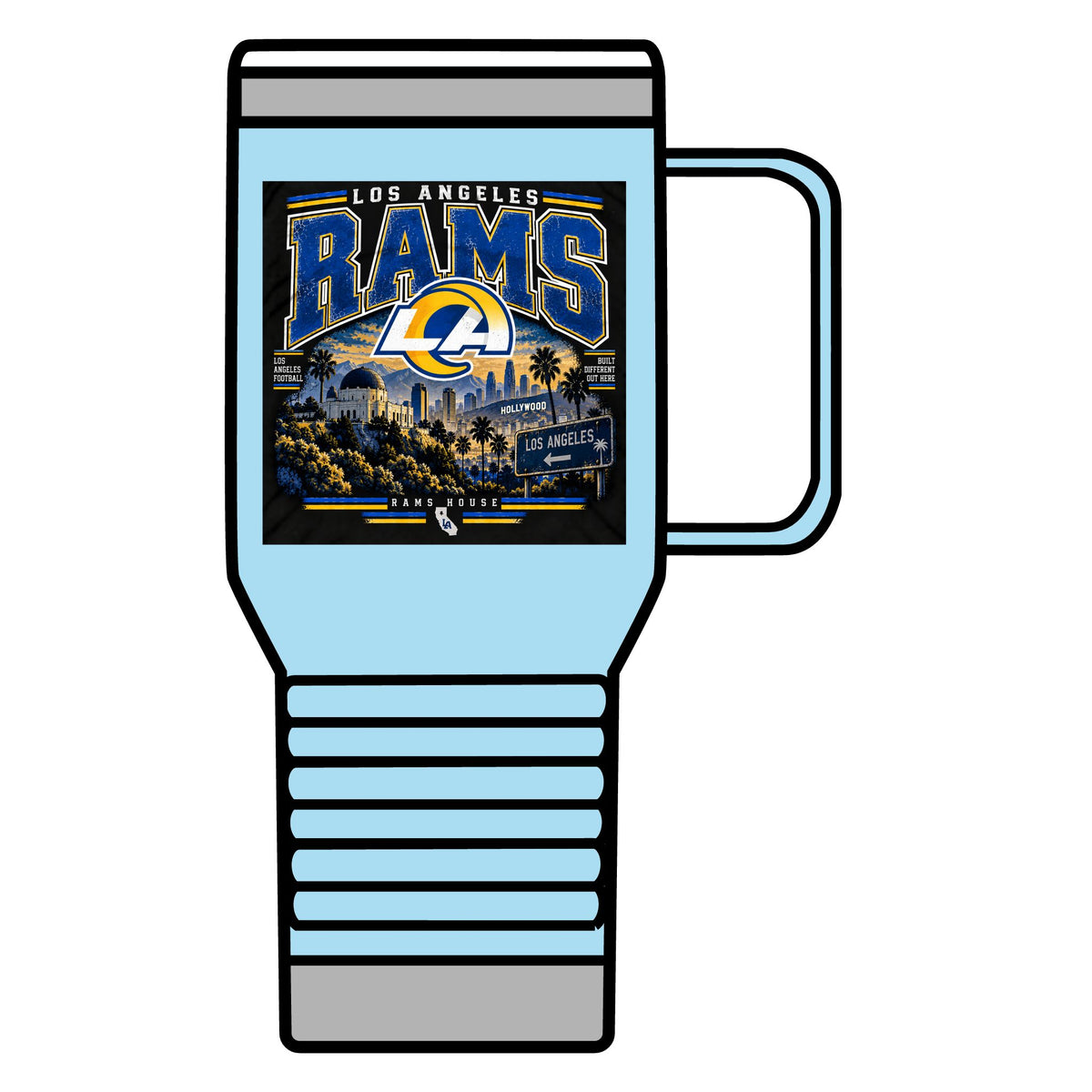 LA Rams House Pride - 20oz Insulated Mug