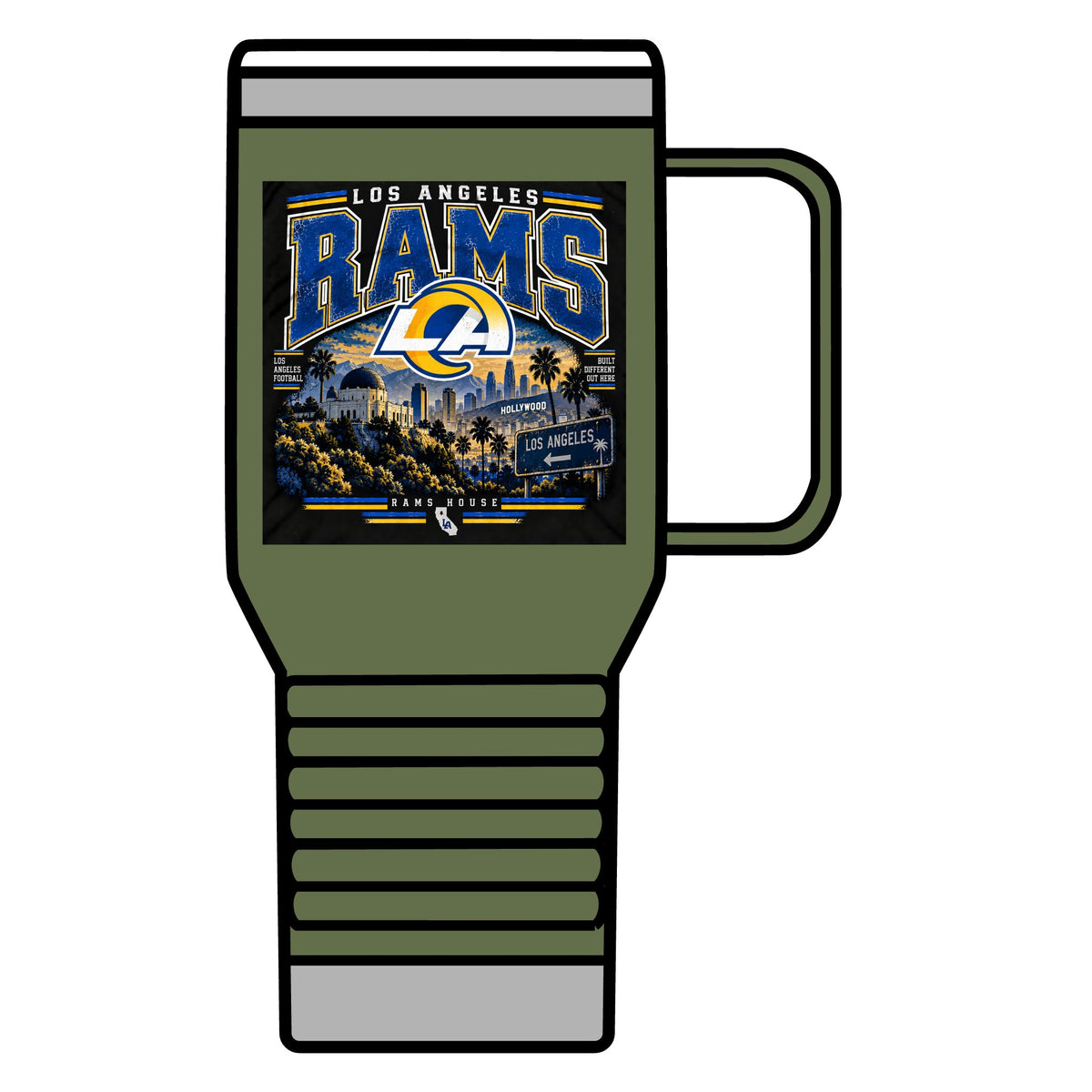LA Rams House Pride - 20oz Insulated Mug