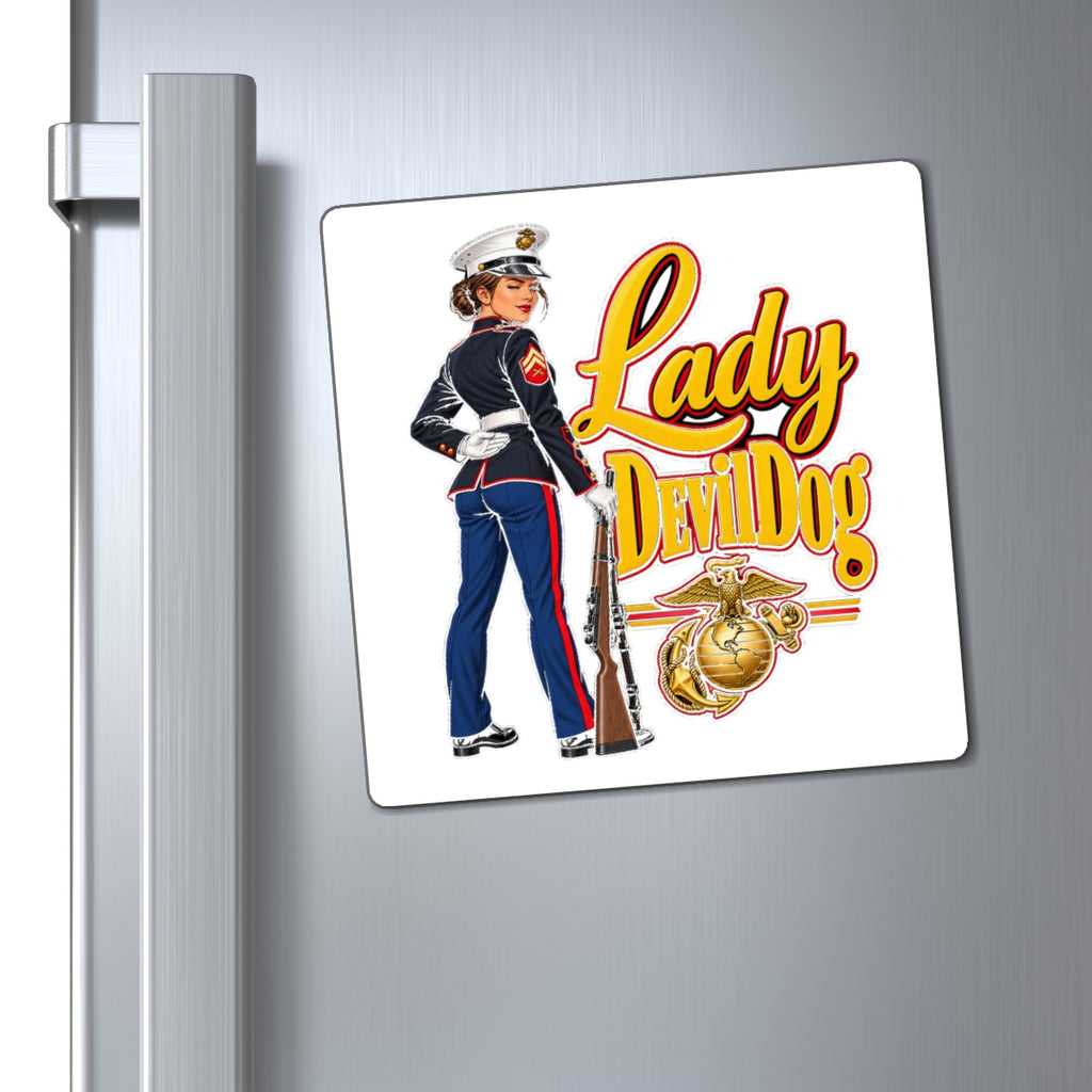 Lady Devil Dog - Magnet