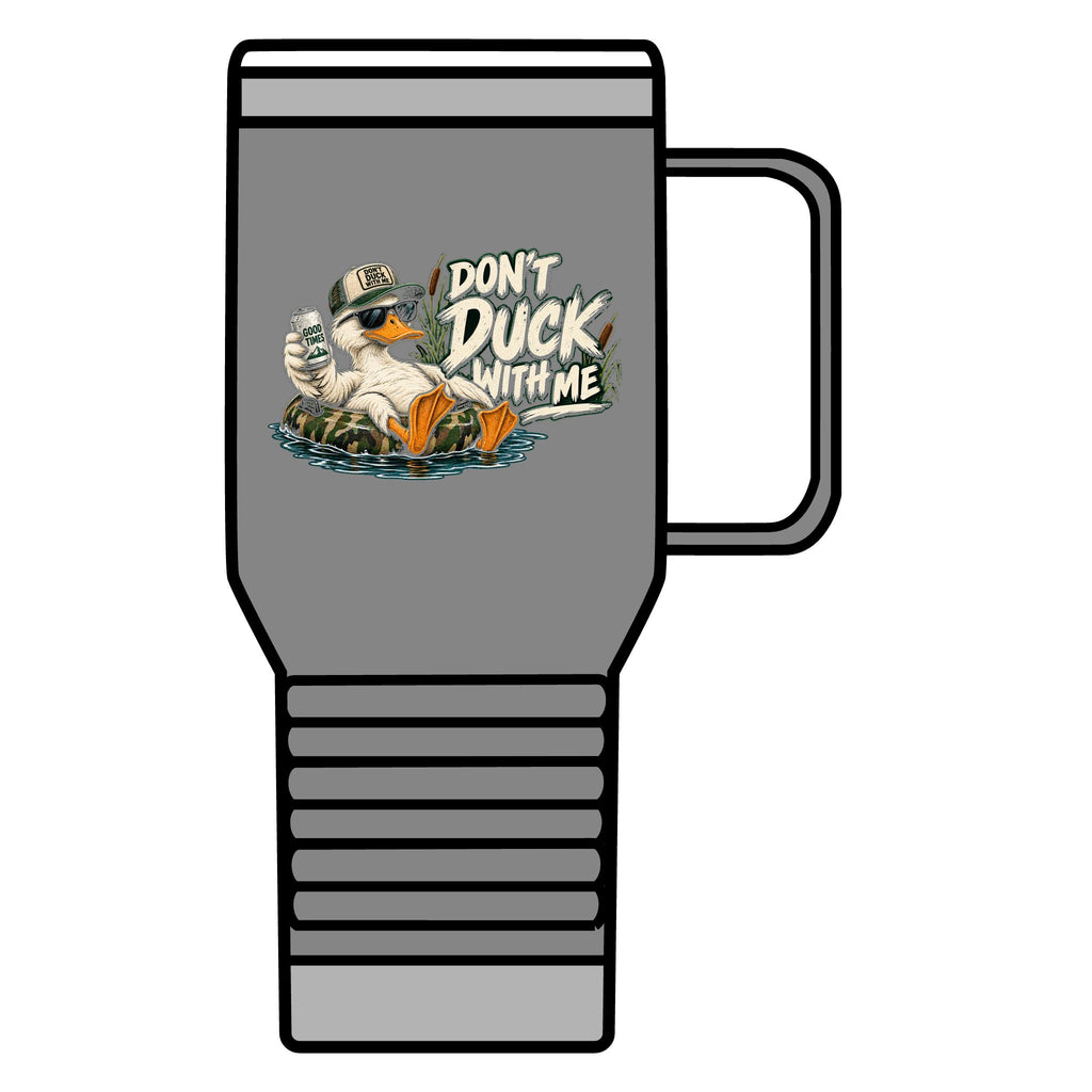 Duck With Me Camo - 20oz Insulated Mug