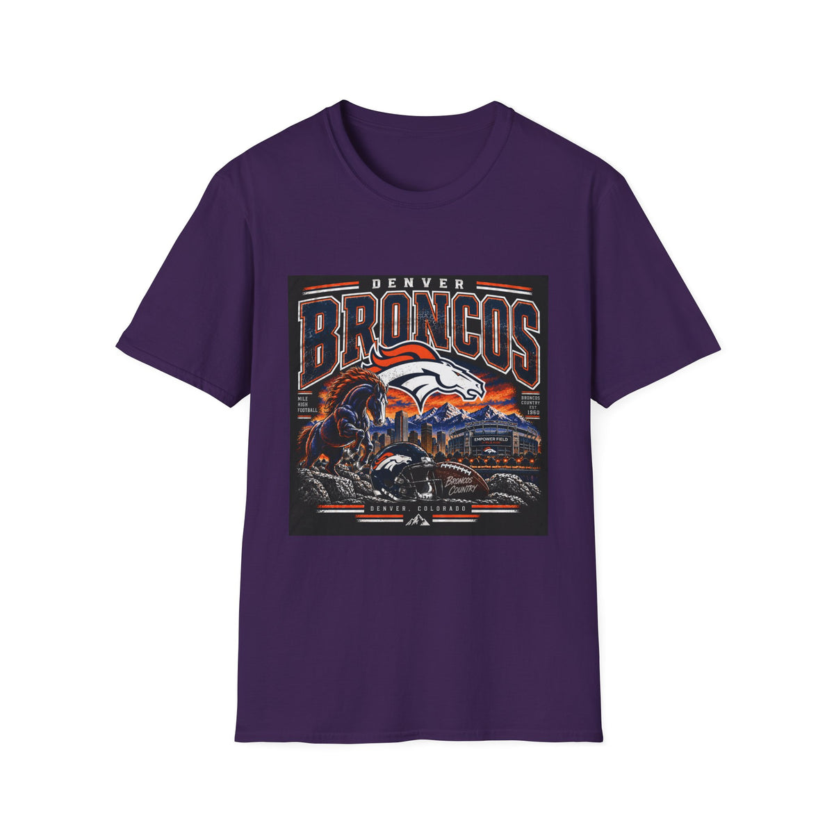 Denver Broncos Mile High Pride - Classic Tee