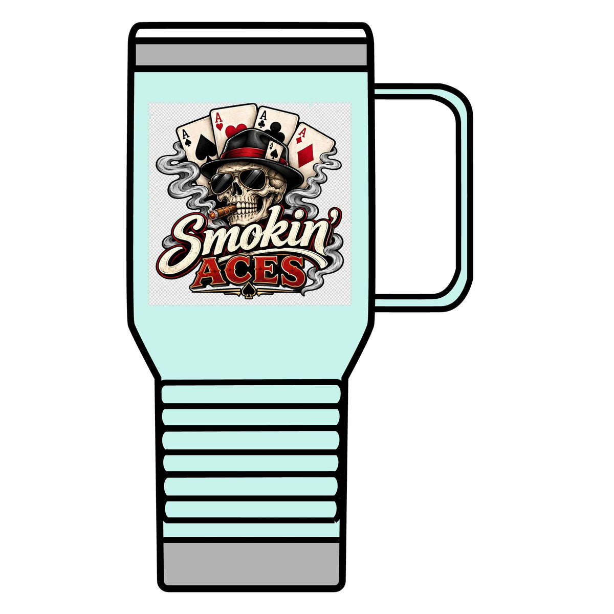 Smokin' Aces - 20oz Insulated Mug