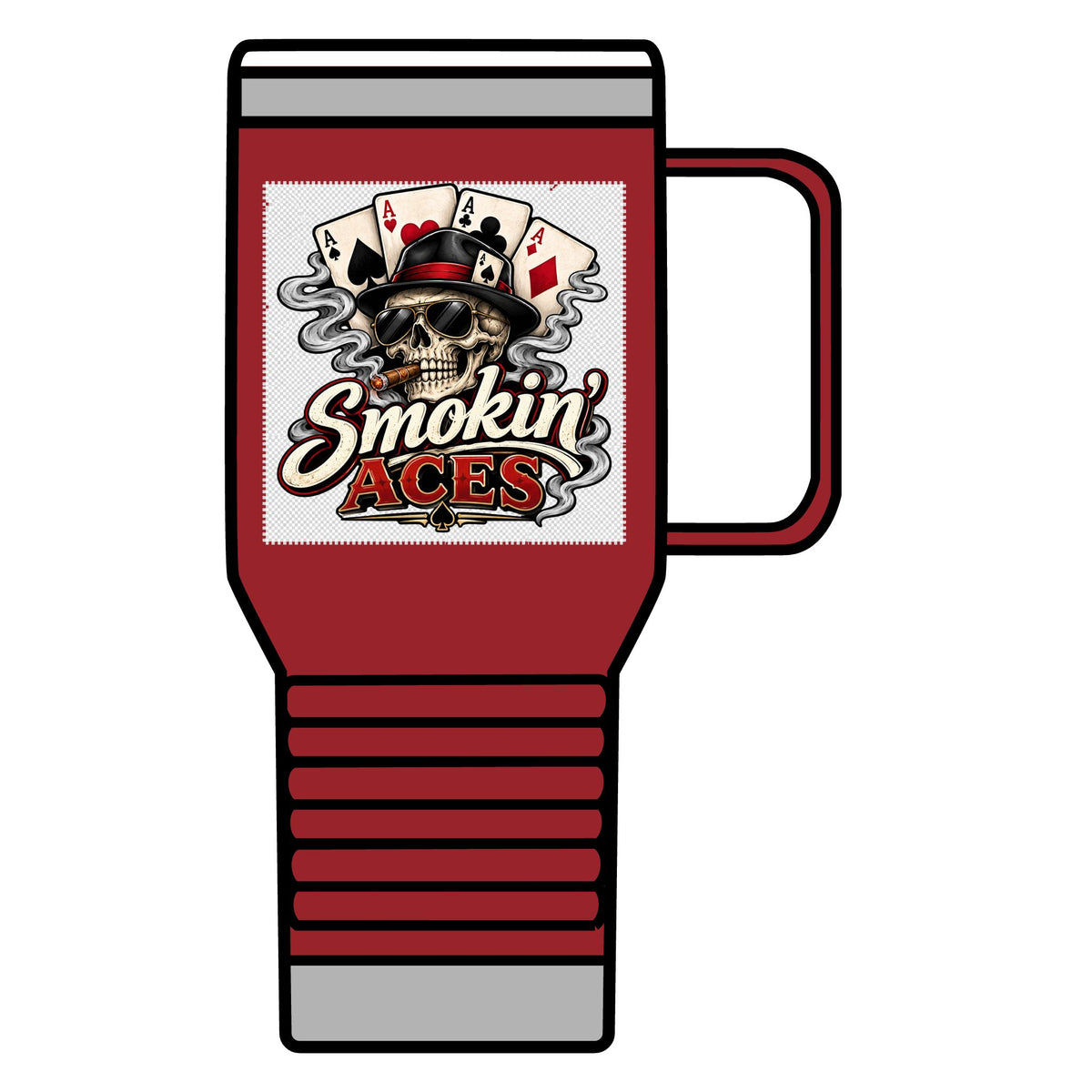 Smokin' Aces - 20oz Insulated Mug