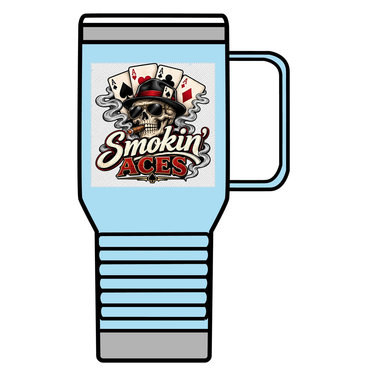 Smokin' Aces - 20oz Insulated Mug