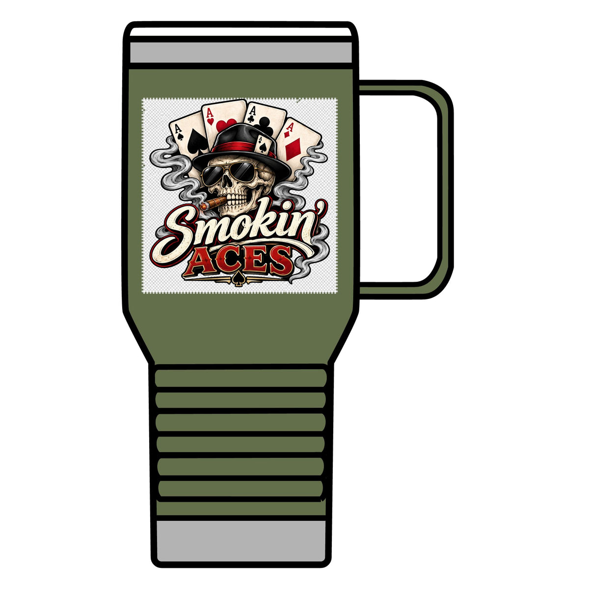 Smokin' Aces - 20oz Insulated Mug
