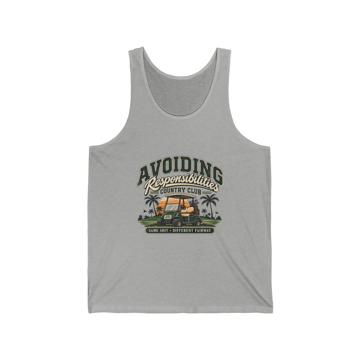 Avoiding Responsibility Country Club - Athletic Tank