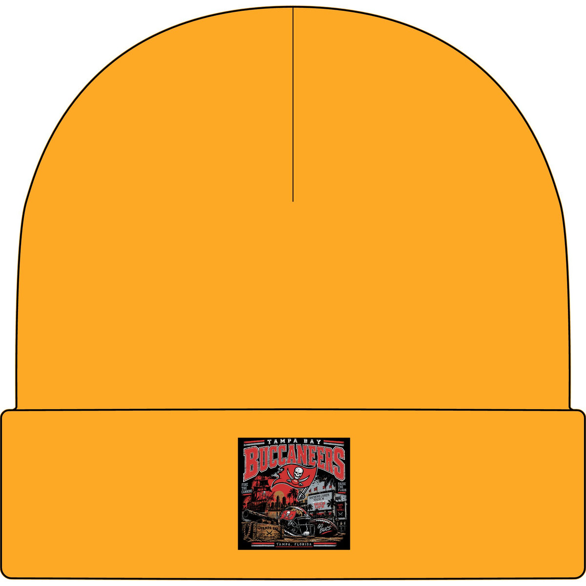 Tampa Bay Buccaneers Pirate Heritage - AS Colour 1107 Cuff Beanie