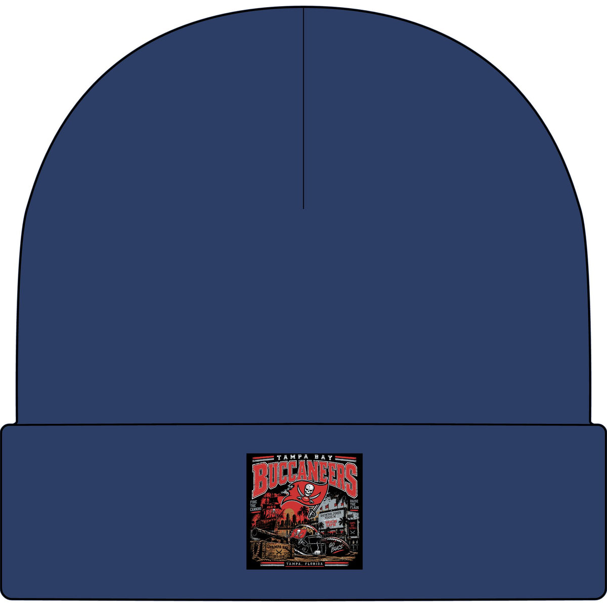 Tampa Bay Buccaneers Pirate Heritage - AS Colour 1107 Cuff Beanie