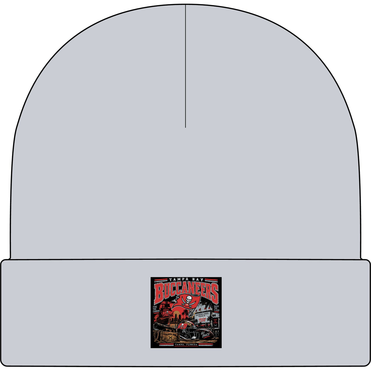 Tampa Bay Buccaneers Pirate Heritage - AS Colour 1107 Cuff Beanie