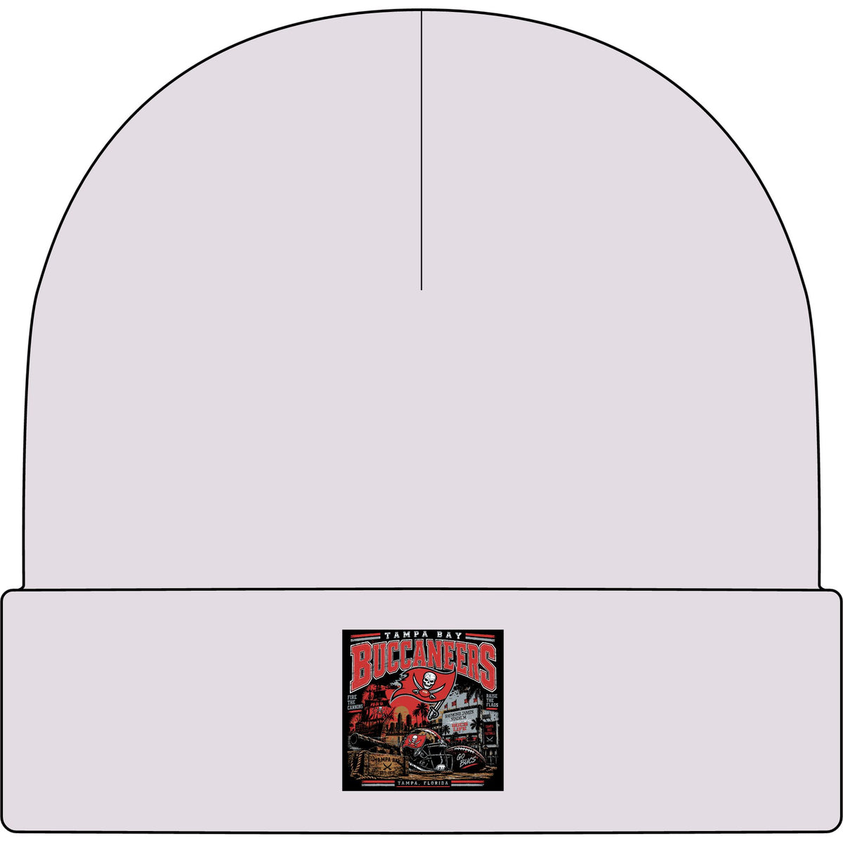 Tampa Bay Buccaneers Pirate Heritage - AS Colour 1107 Cuff Beanie
