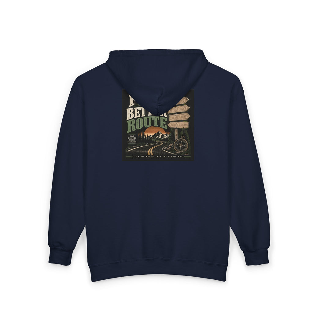 Find A Better Route - Full-Zip Hooded Sweatshirt