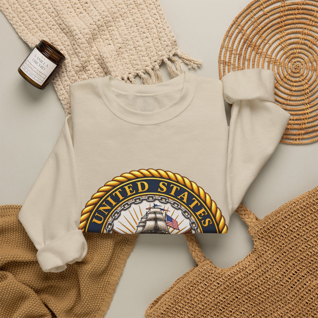 U.S. Navy Emblem - Crewneck Sweatshirt