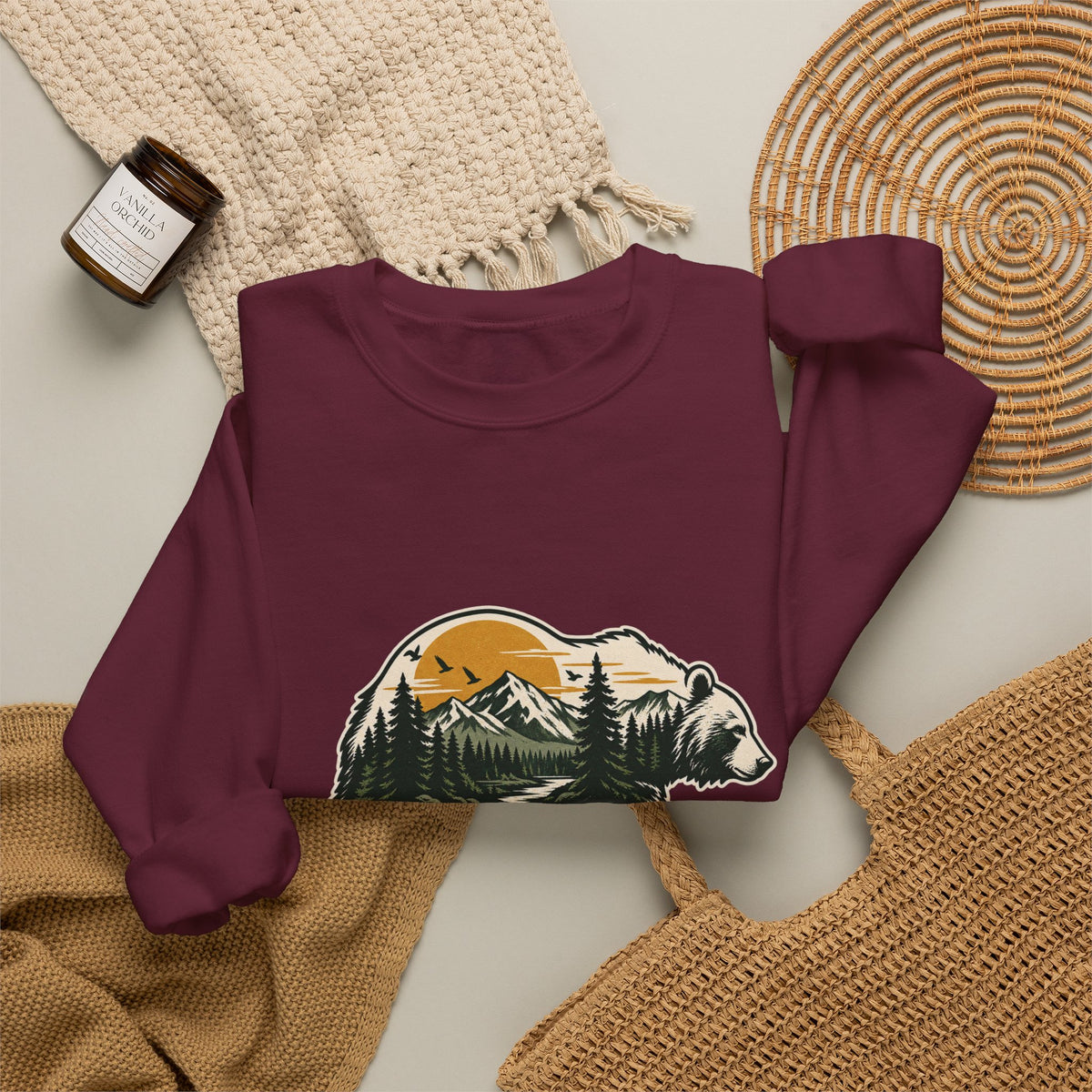 Explore More Bear - Crewneck Sweatshirt