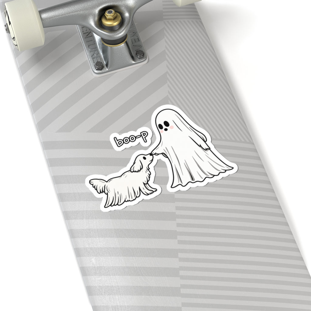 Boo-p Ghost and Dog - Kiss-Cut Sticker