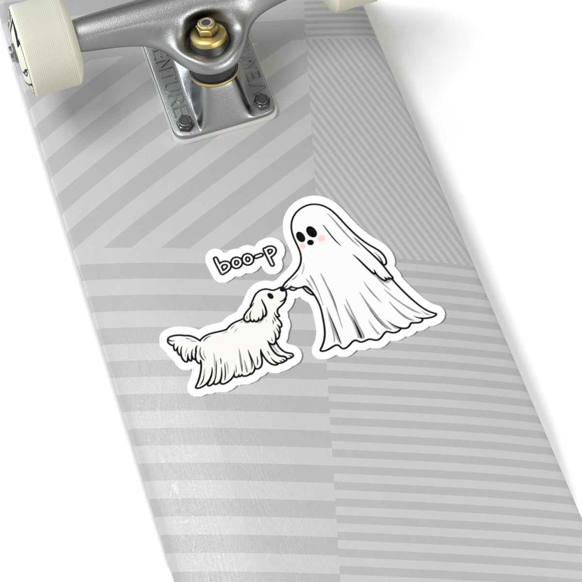 Boo-p Ghost and Dog - Kiss-Cut Sticker