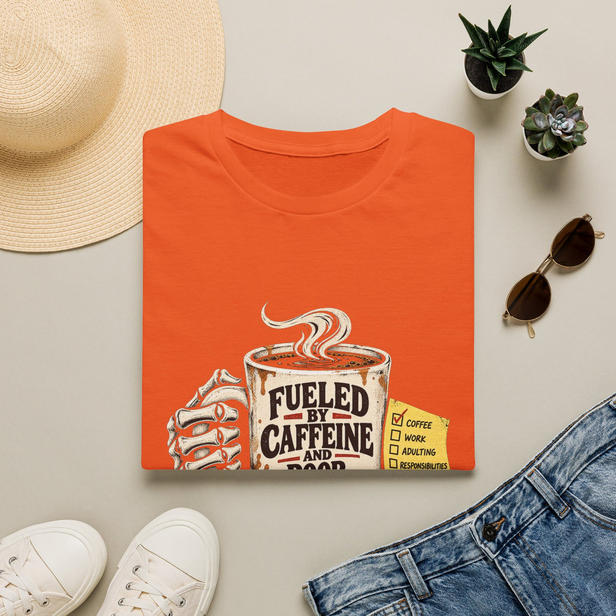Fueled by Caffeine - Classic Tee
