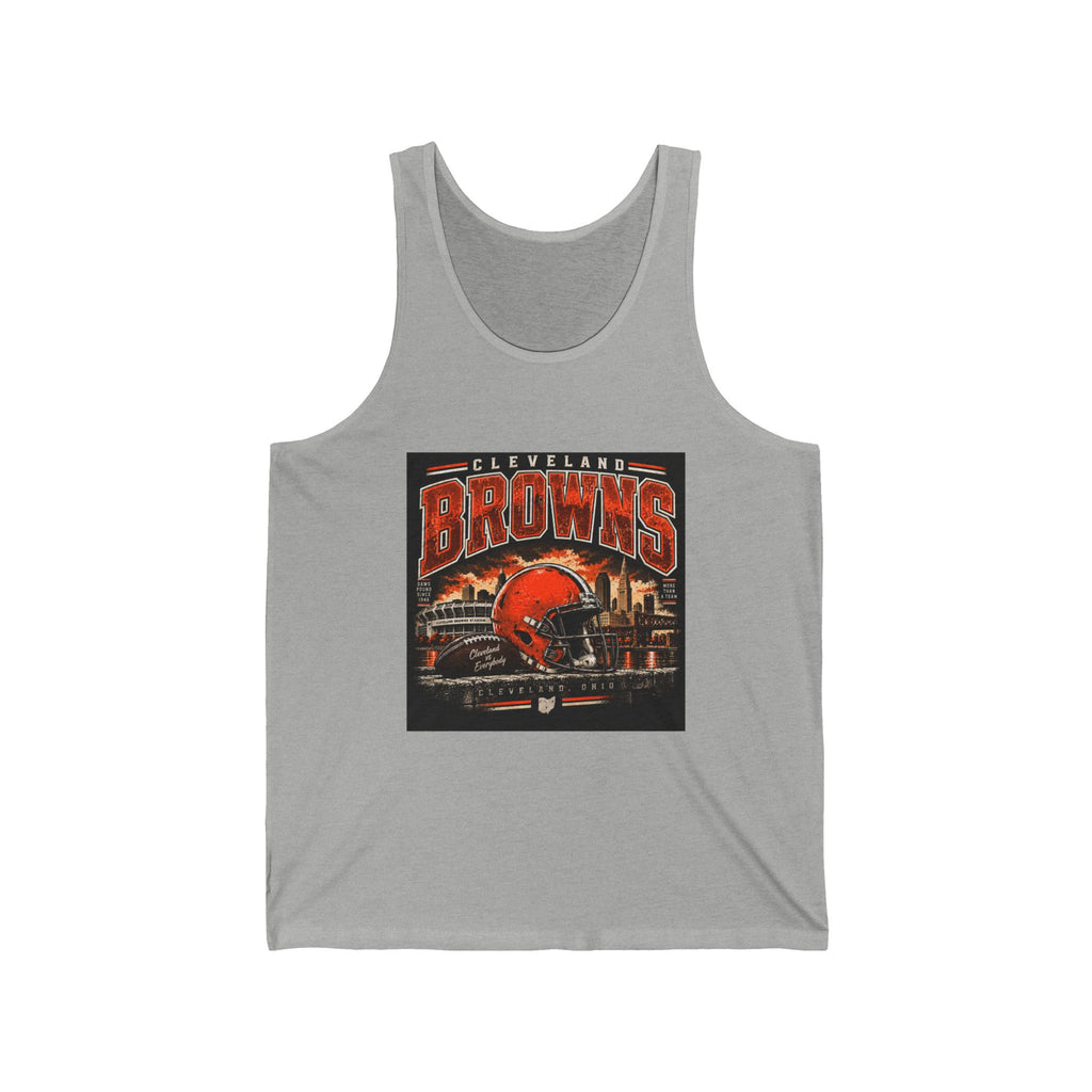 Cleveland Browns Skyline - Athletic Tank