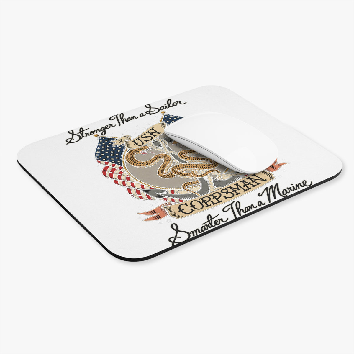 Corpsman Pride Crest - Mouse Pad